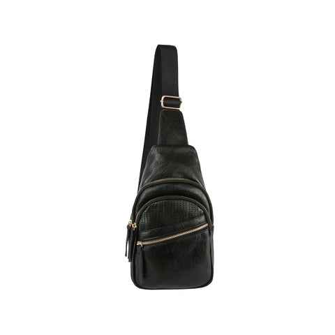 Multi Pocket Front Crossbody Bag