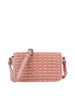 Woven Front Flap Design Shoulder Bag