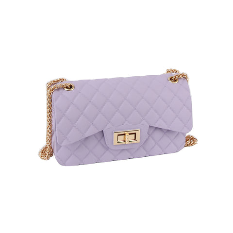 Chain Handle Quilted Jelly Bag