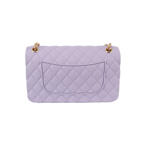 Chain Handle Quilted Jelly Bag