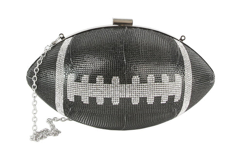 *FINAL SALE ITEM* Rhinestone Bling Football Bag