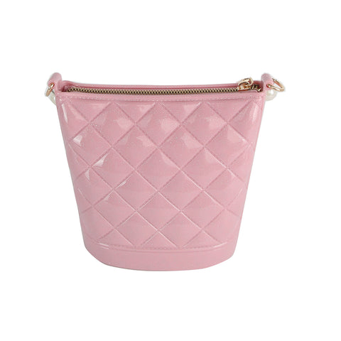 Pearl Handle Crossbody Hobo Handbag