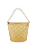 Pearl Handle Crossbody Hobo Handbag