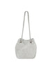 Metal Mesh Rhinestone Evening Bag