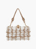 Colored Stone Accented Clear Fashion Bag