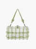 Colored Stone Accented Clear Fashion Bag