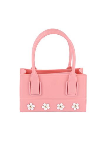 Daisy Accented Petite Tote