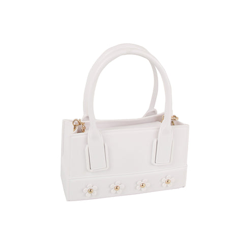 Daisy Accented Petite Tote