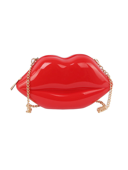 Kissable Lip Jelly Shoulder Bag