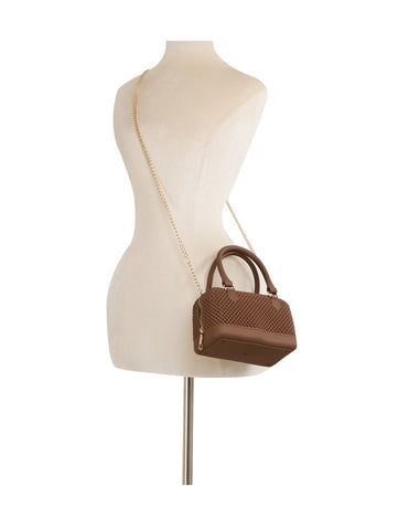 Beaded Petite Satchel Crossbody