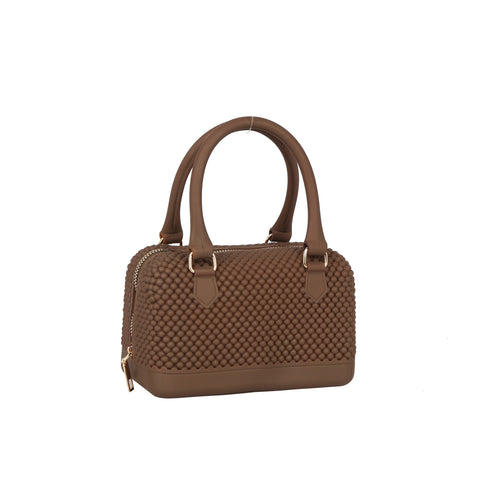 Beaded Petite Satchel Crossbody