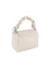 Decorative Handle Woven Petite Handbag