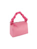 Decorative Handle Woven Petite Handbag
