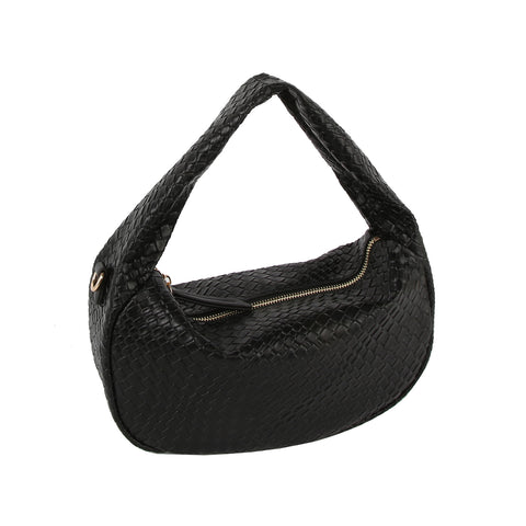 Classic Woven Hobo Handbag