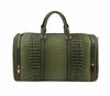 Alligator Embossed Large Carry-On Handbag