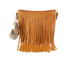 Women Crossbody Guitar Strap Tassel Handbag
