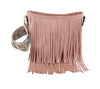 Women Crossbody Guitar Strap Tassel Handbag