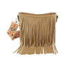 Women Crossbody Guitar Strap Tassel Handbag