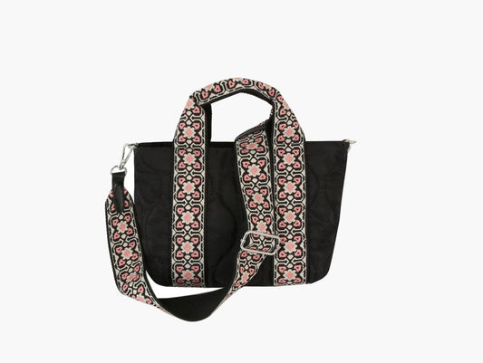 Quilted Puffer Hand Tote