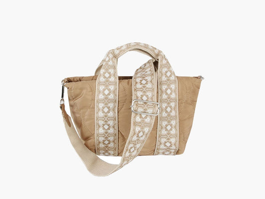 Quilted Puffer Hand Tote
