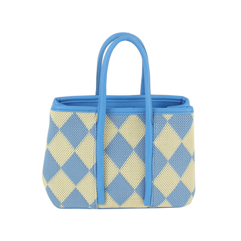 Argyle Top Handle Small Tote