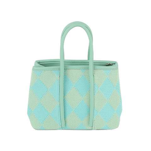 Argyle Top Handle Small Tote