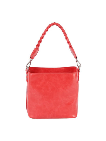 Classic Chain Accented Hobo Handbag