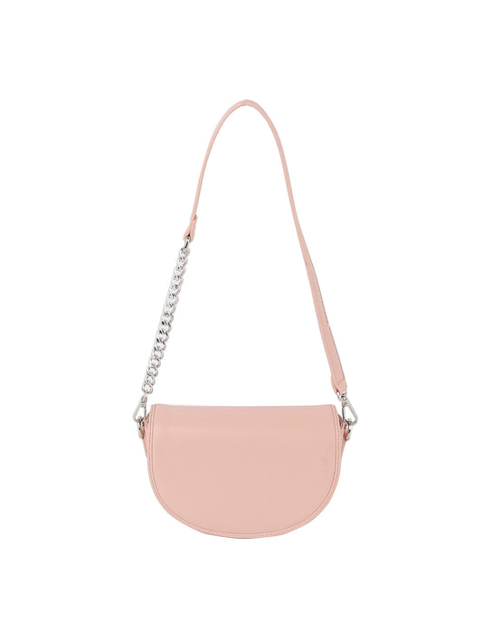 Chain Accented Shoulder Bag