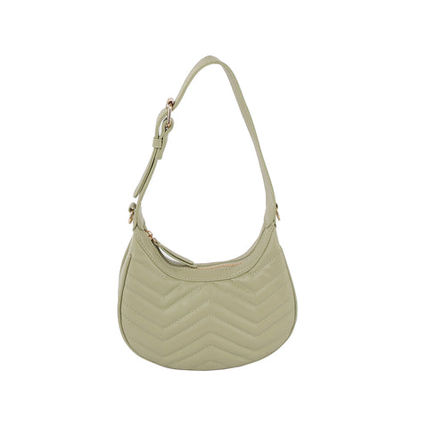 Chain Accented Petite Shoulder Bag