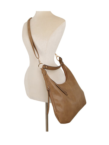 3 Piece Hobo Crossbody Wristlet