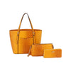 Croc Embossed Incredible 3-Piece Tote Handbag Set
