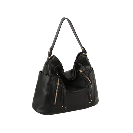 Front Pocket Classic Hobo Handbag