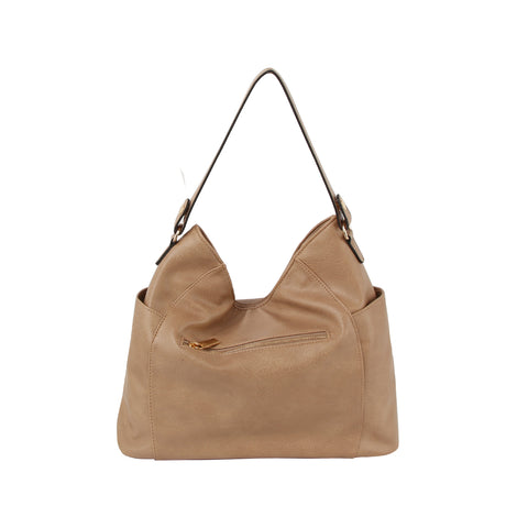 Front Pocket Classic Hobo Handbag