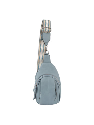 Soft Faux Leather Front Crossbody Sling