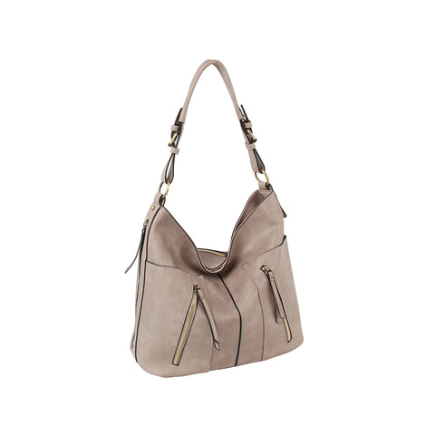 Multi Pocket Classic Hobo Handbag