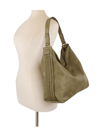 Accented Fashion Hobo Handbag