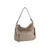 Zipper Accent Soft Hobo