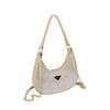Sparkling Rhinestone Hobo Handbag