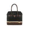 Signature Print Classic Lock Tote