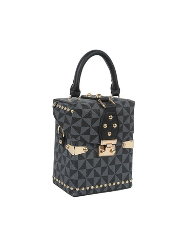 Signature Print Box Style Crossbody