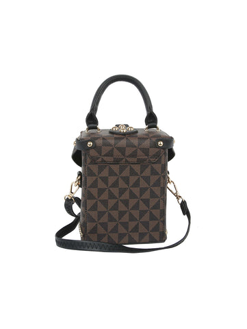 Signature Print Box Style Crossbody