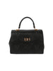 Signature Embossed Print Tote Handbag
