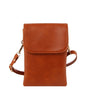 Front Zip Pocket Mini Crossbody Bag