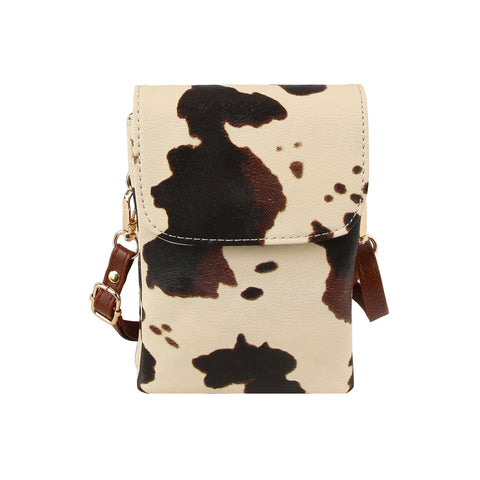 Front Zip Pocket Mini Crossbody Bag