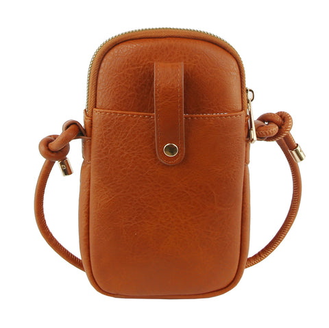 Front Pocket Cell Phone Crossbody Bag