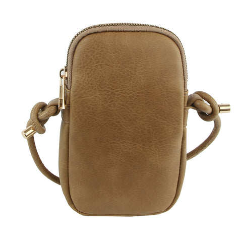 Front Pocket Cell Phone Crossbody Bag