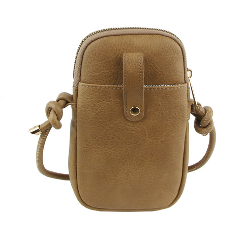 Front Pocket Cell Phone Crossbody Bag