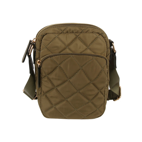 Quilted Compact Crossbody