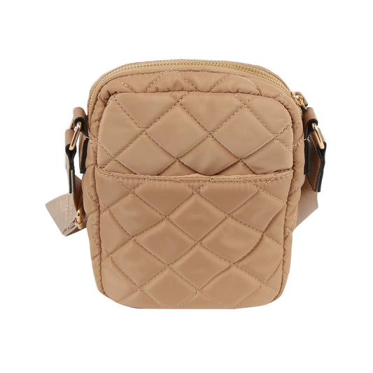 Quilted Compact Crossbody