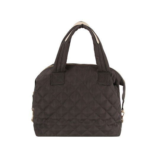 Quilted Convertible Satchel